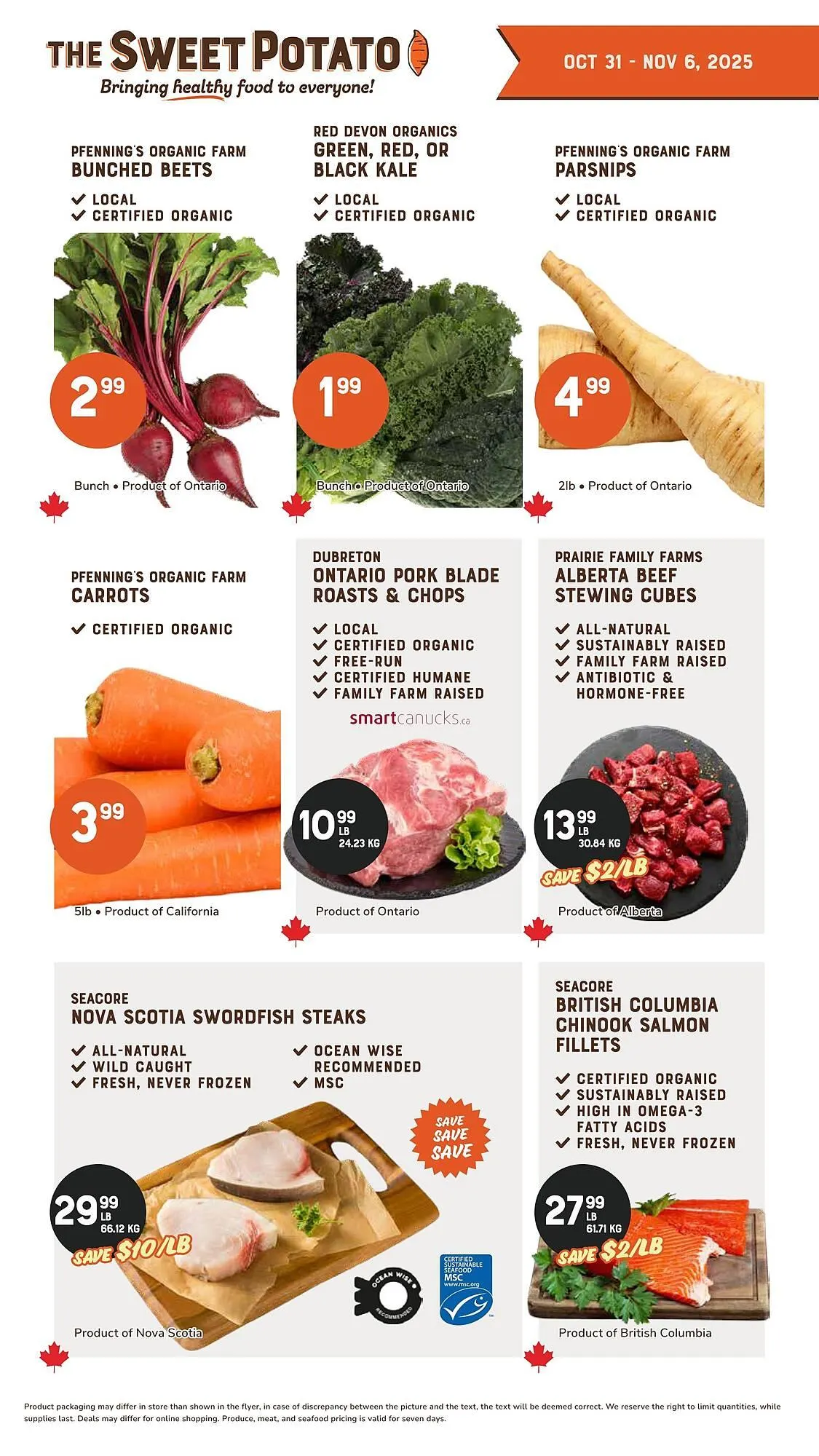 The Sweet Potato flyer from October 31 to November 6 2025 - flyer page 2