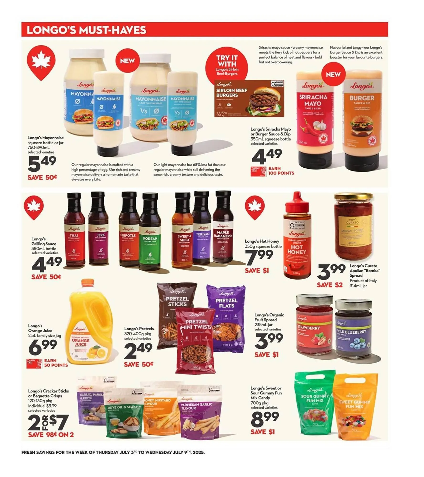 Longo's flyer from July 3 to July 9 2025 - flyer page 12