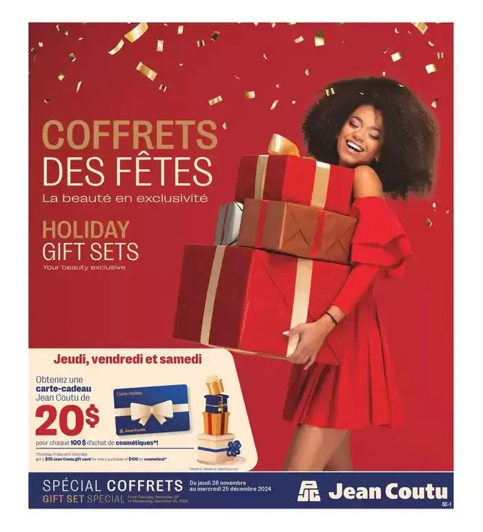 Cosmetics Insert from November 28 to December 25 2024 - flyer page 1