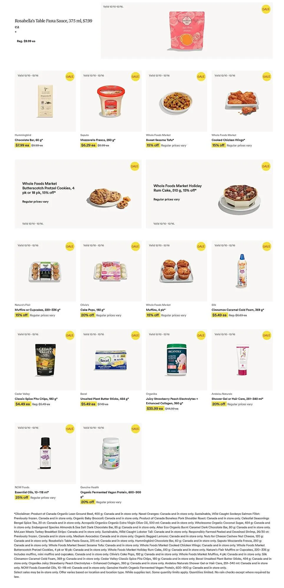 Whole Foods Market flyer from December 11 to December 17 2025 - flyer page 2