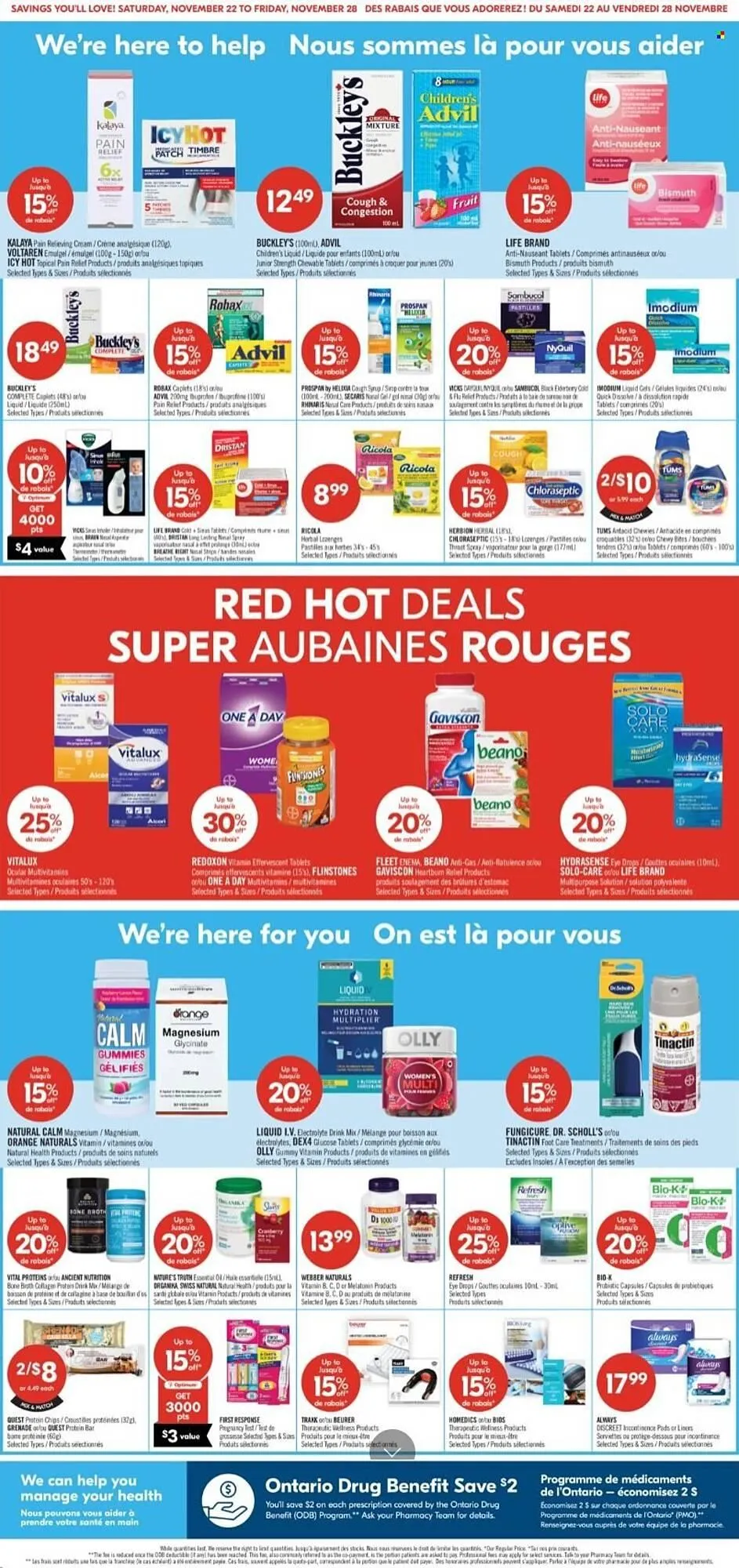 Shoppers Drug Mart flyer from November 24 to November 27 2025 - flyer page 2