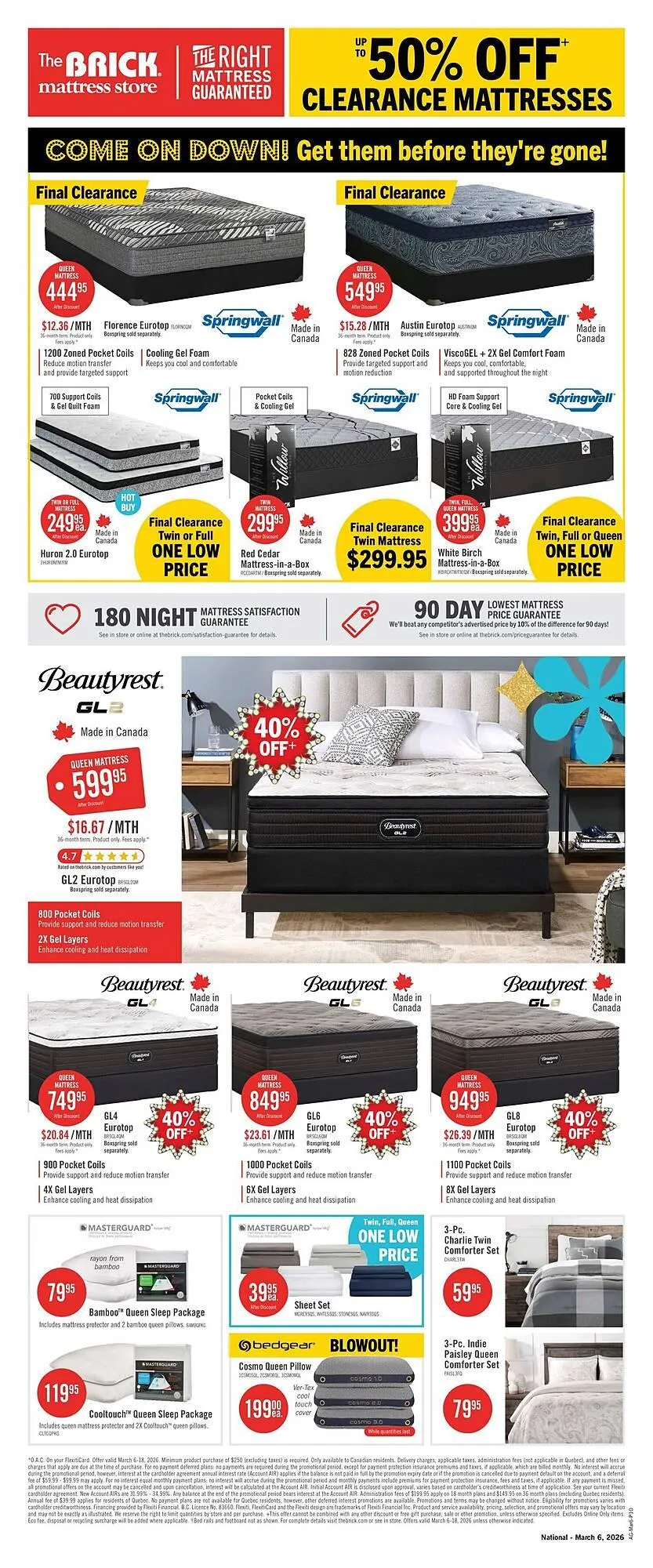 The Brick flyer from March 6 to March 9 2026 - flyer page 14