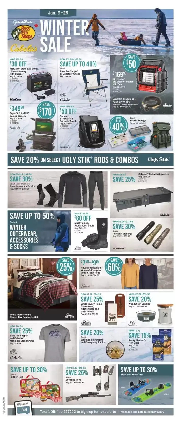 Winter Sale from January 9 to January 29 2025 - flyer page 1