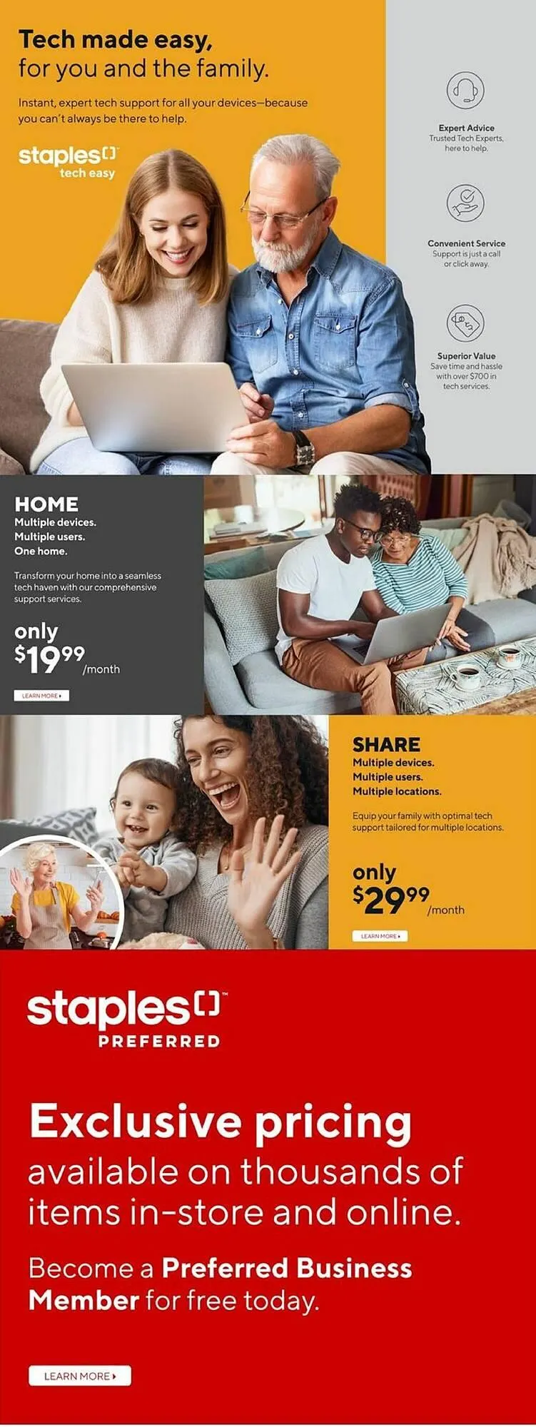 Staples flyer from February 13 to February 20 2025 - flyer page 15