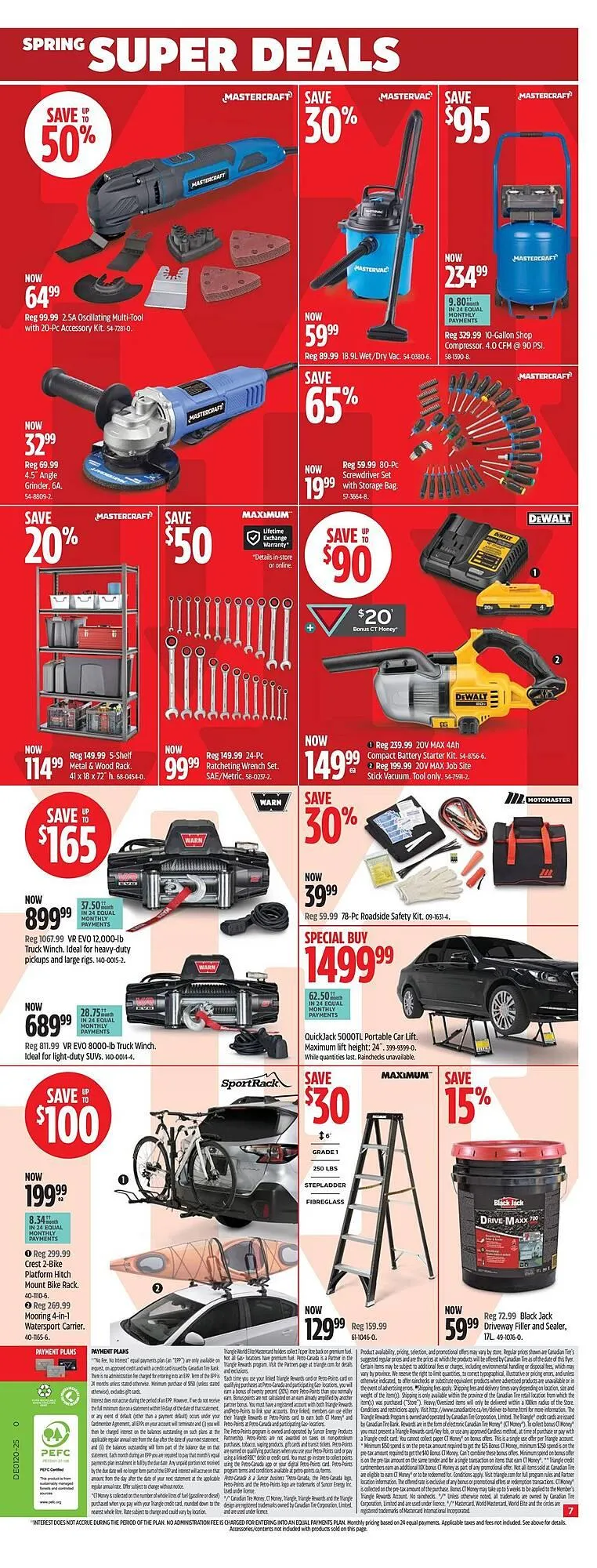 Canadian Tire flyer from May 8 to May 14 2025 - flyer page 7