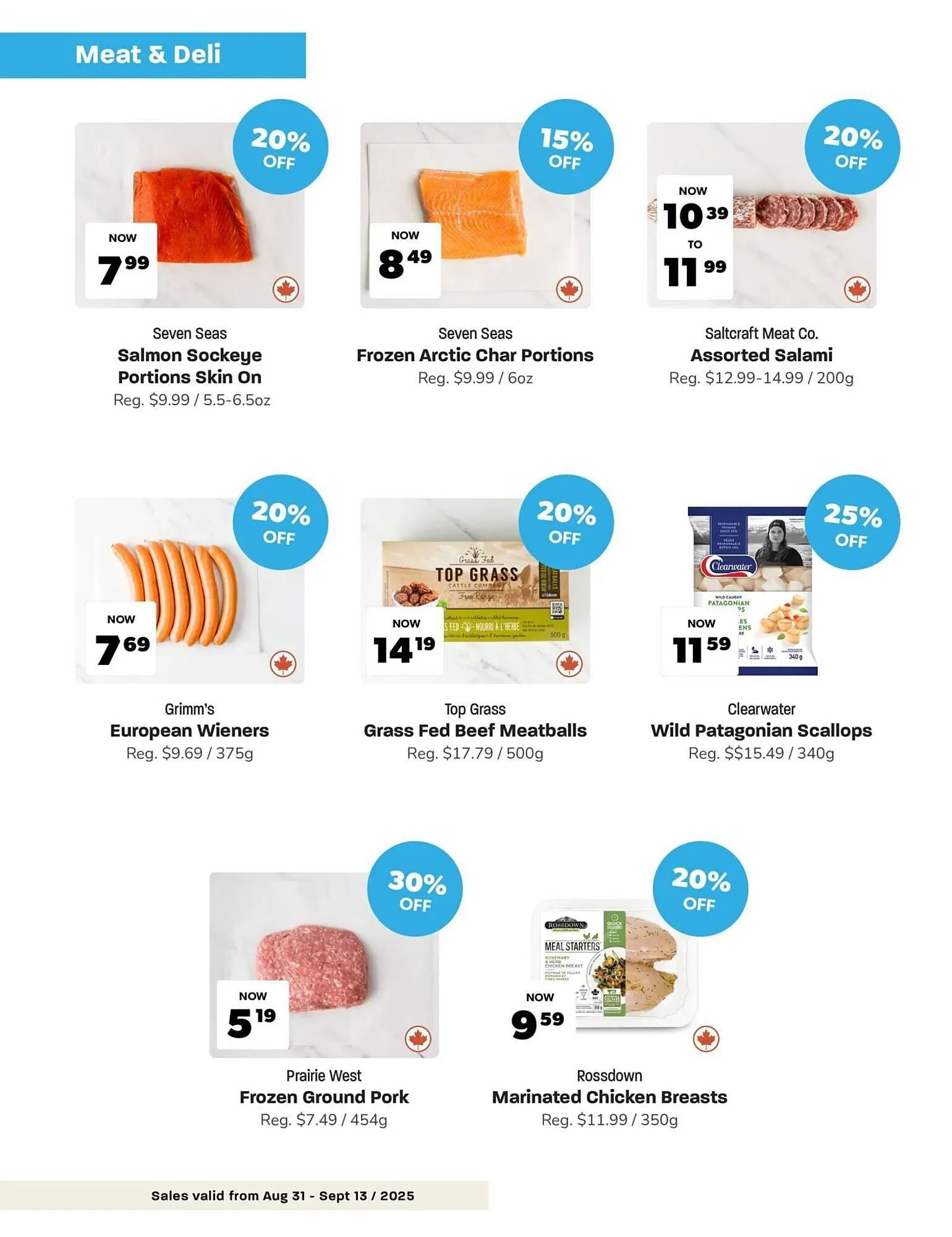 Blush Lane Organics flyer from September 1 to September 15 2025 - flyer page 7
