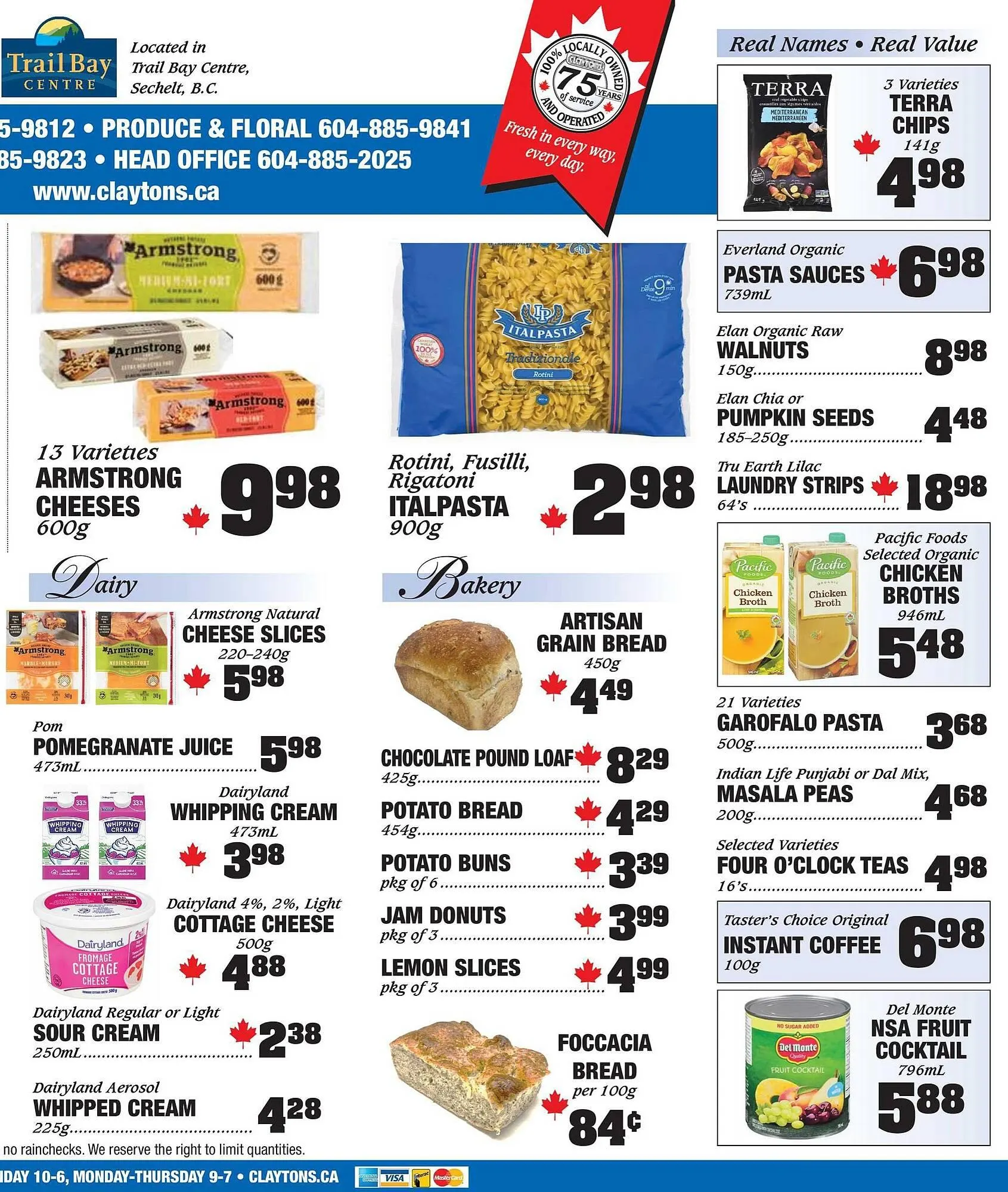 Claytons Heritage Market flyer from March 13 to March 19 2026 - flyer page 3