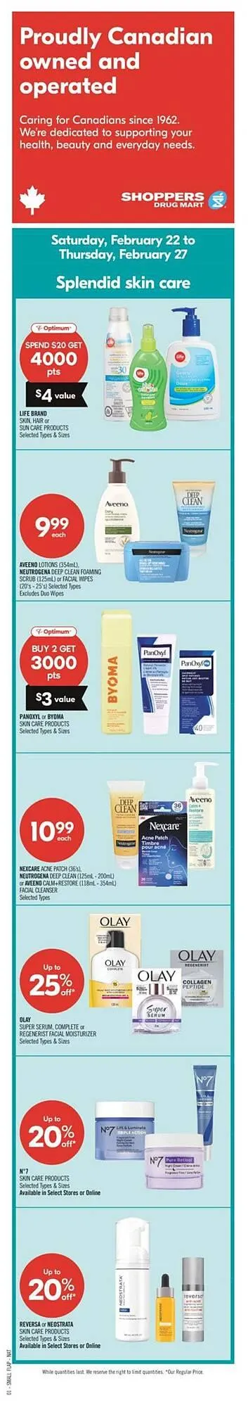 Shoppers Drug Mart flyer from February 20 to February 25 2025 - flyer page 4