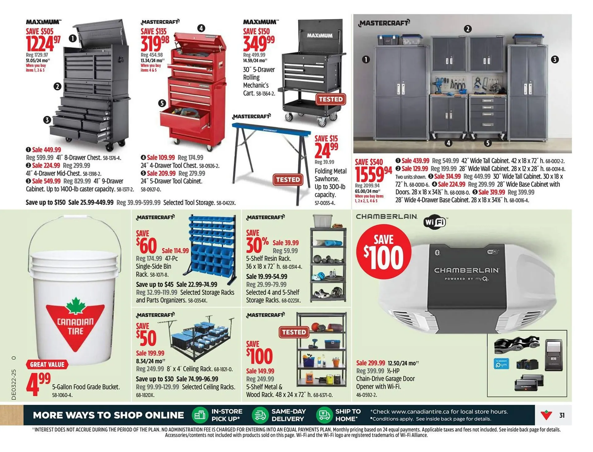 Canadian Tire flyer from May 22 to May 28 2025 - flyer page 31