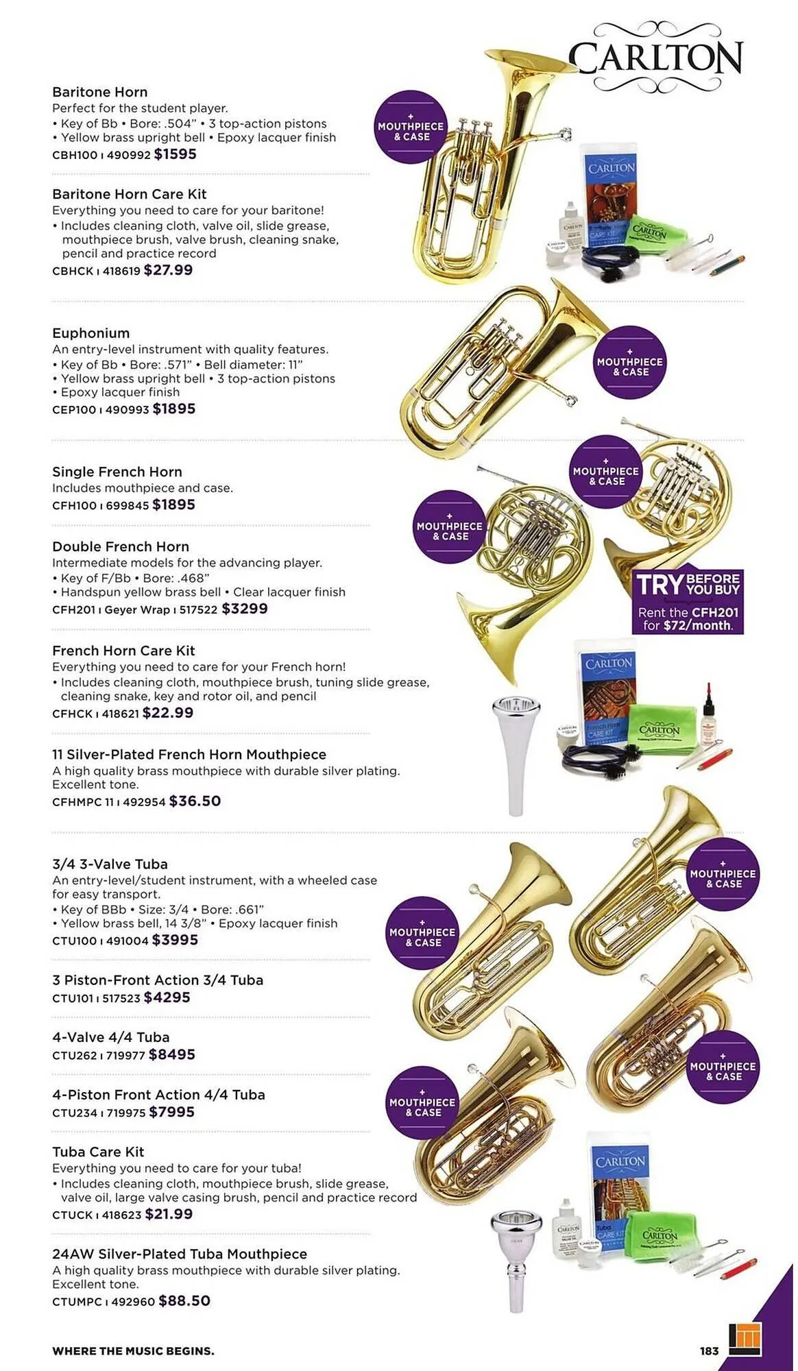 Long & McQuade flyer from October 9 to October 31 2025 - flyer page 183