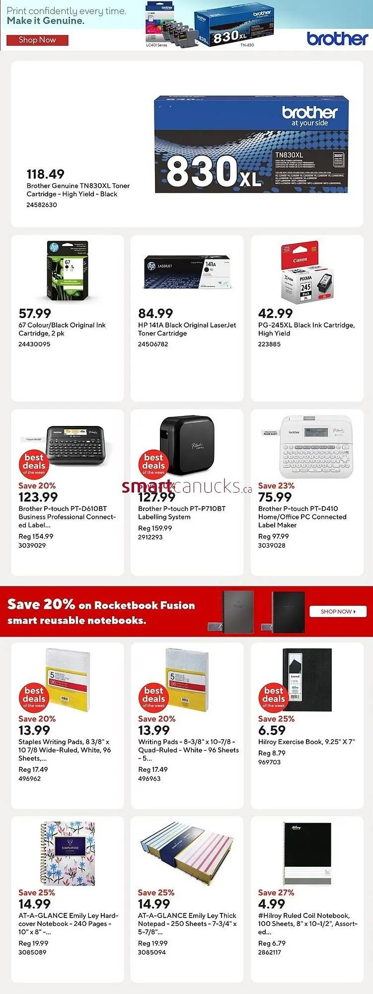 Staples flyer from May 16 to May 22 2025 - flyer page 10