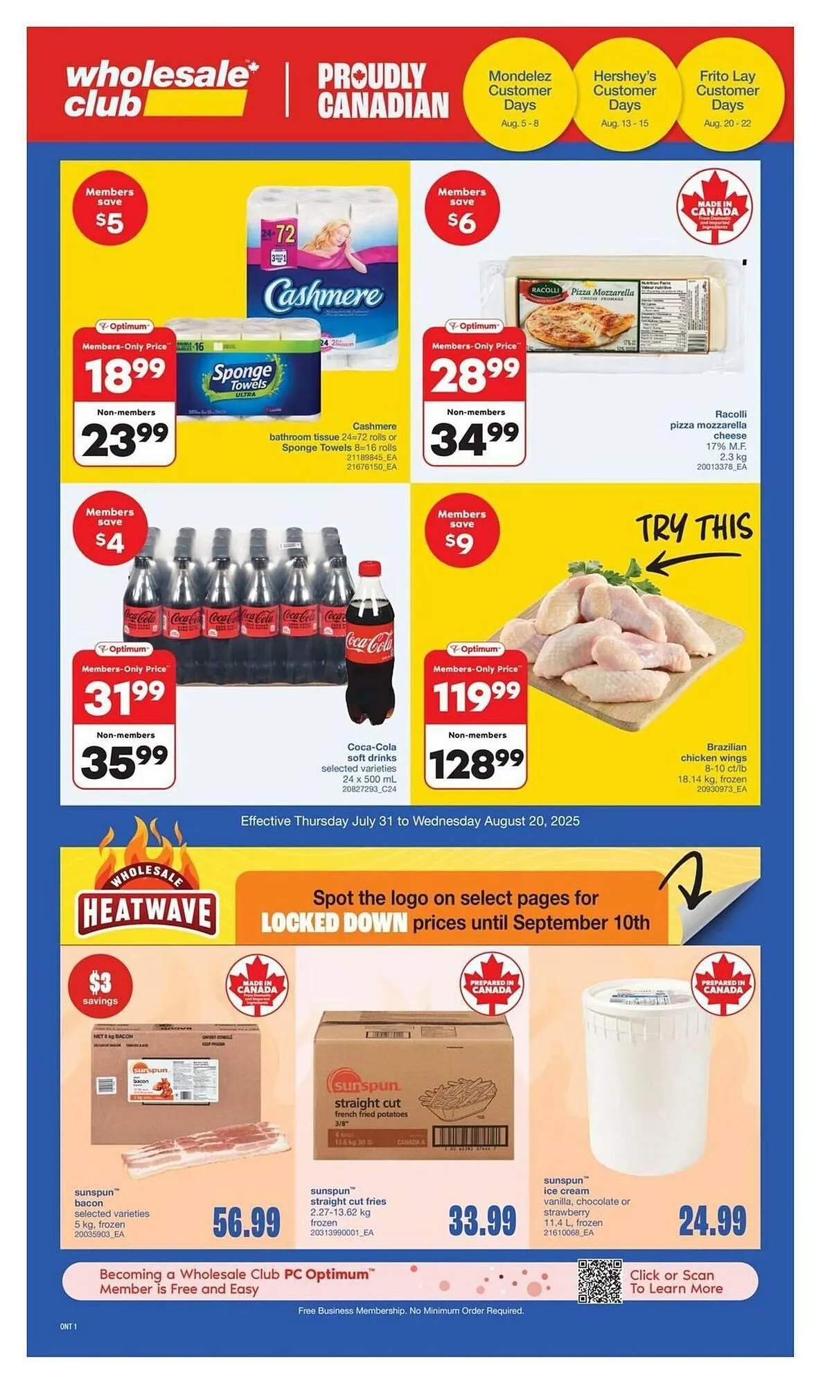 Wholesale Club flyer from July 31 to August 20 2025 - flyer page 6