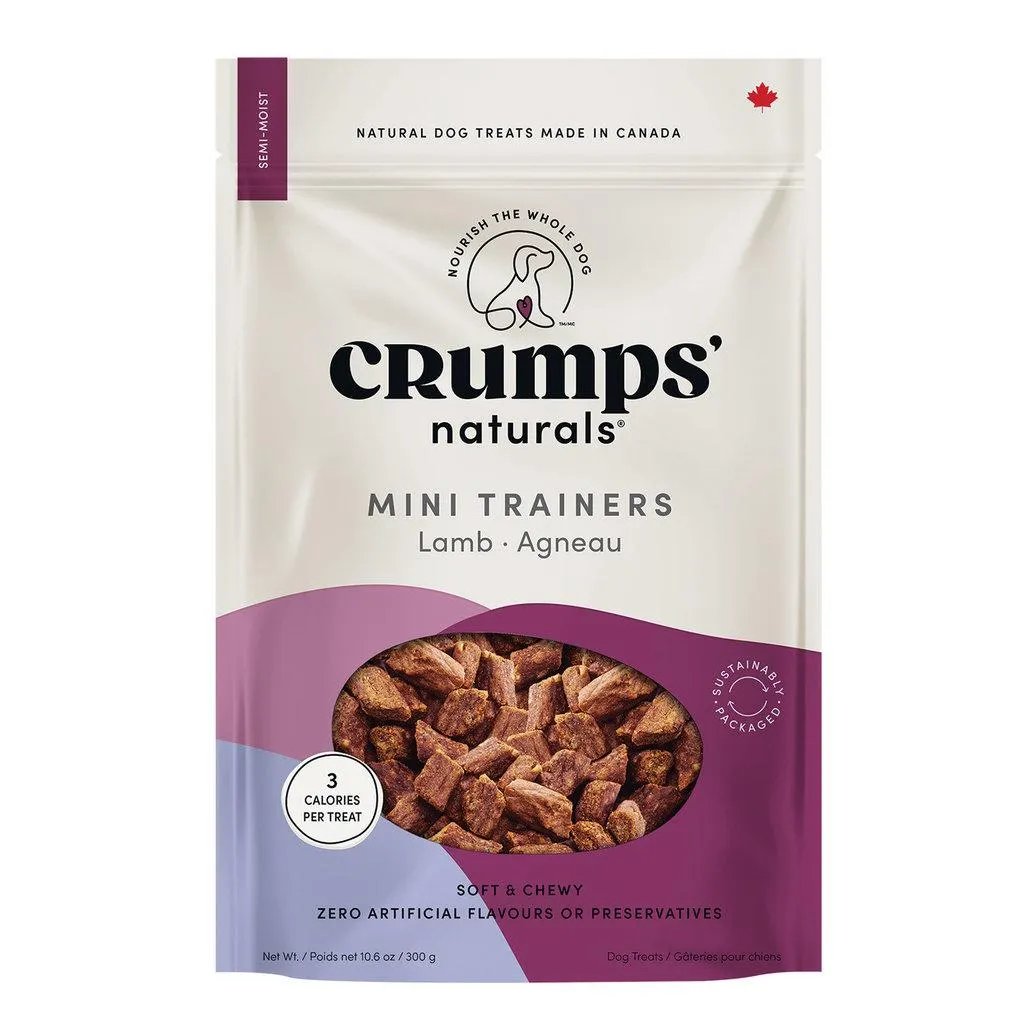 Crumps' Naturals, Mini Trainers Semi Moist Lamb