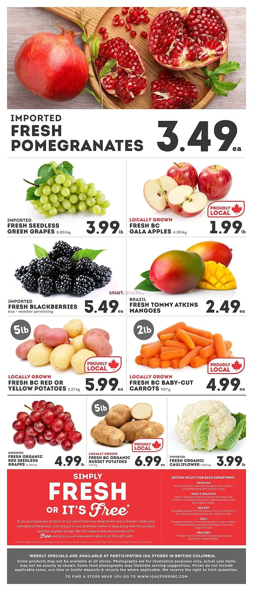 IGA flyer from October 31 to November 6 2025 - flyer page 6