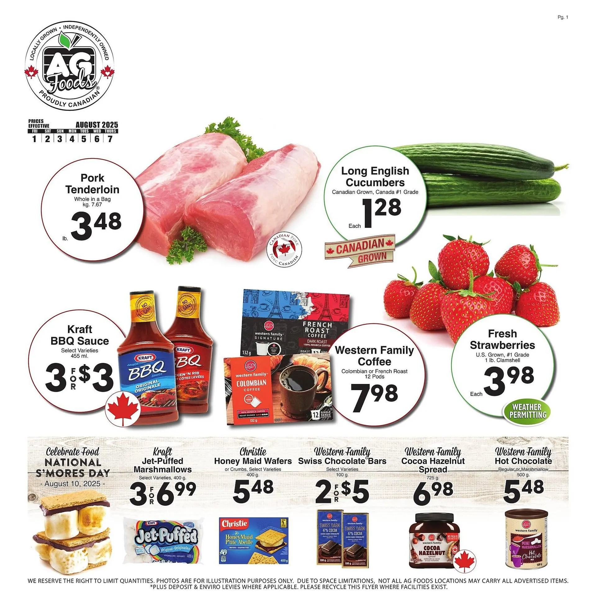 AG Foods flyer - 1