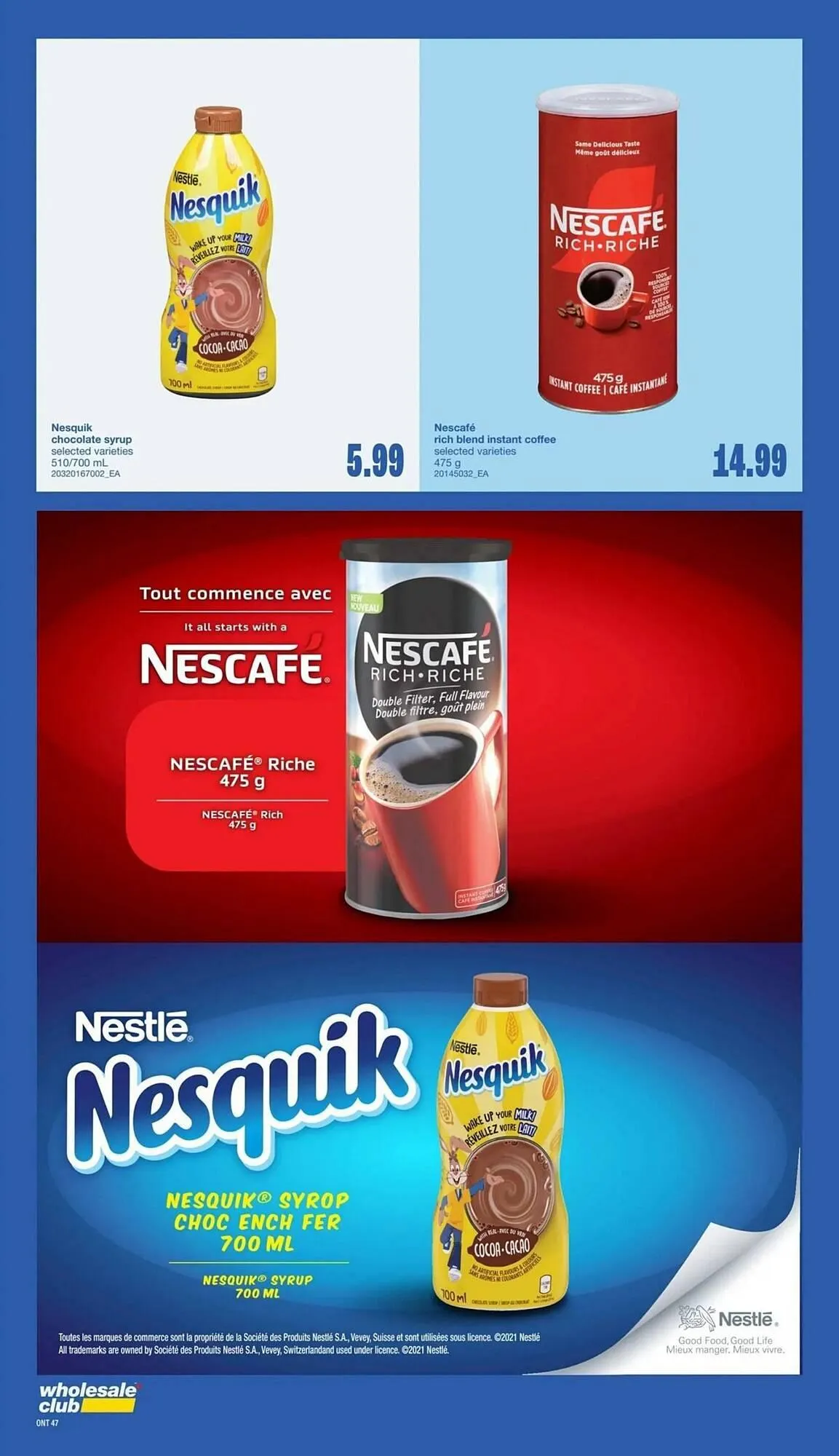 Wholesale Club flyer from November 4 to November 12 2025 - flyer page 47