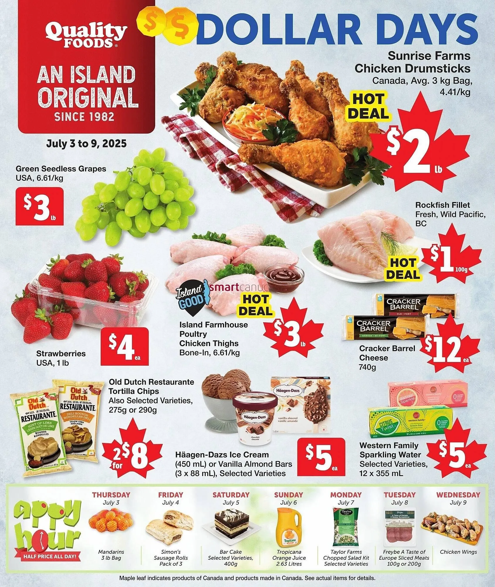 Quality Foods flyer - 1
