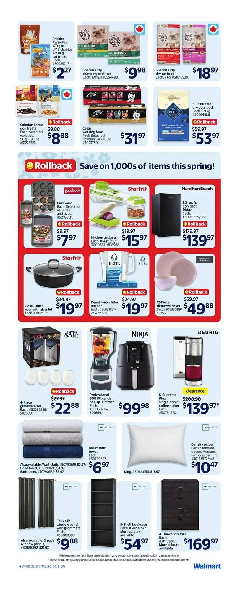 Walmart flyer from March 19 to March 25 2026 - flyer page 14
