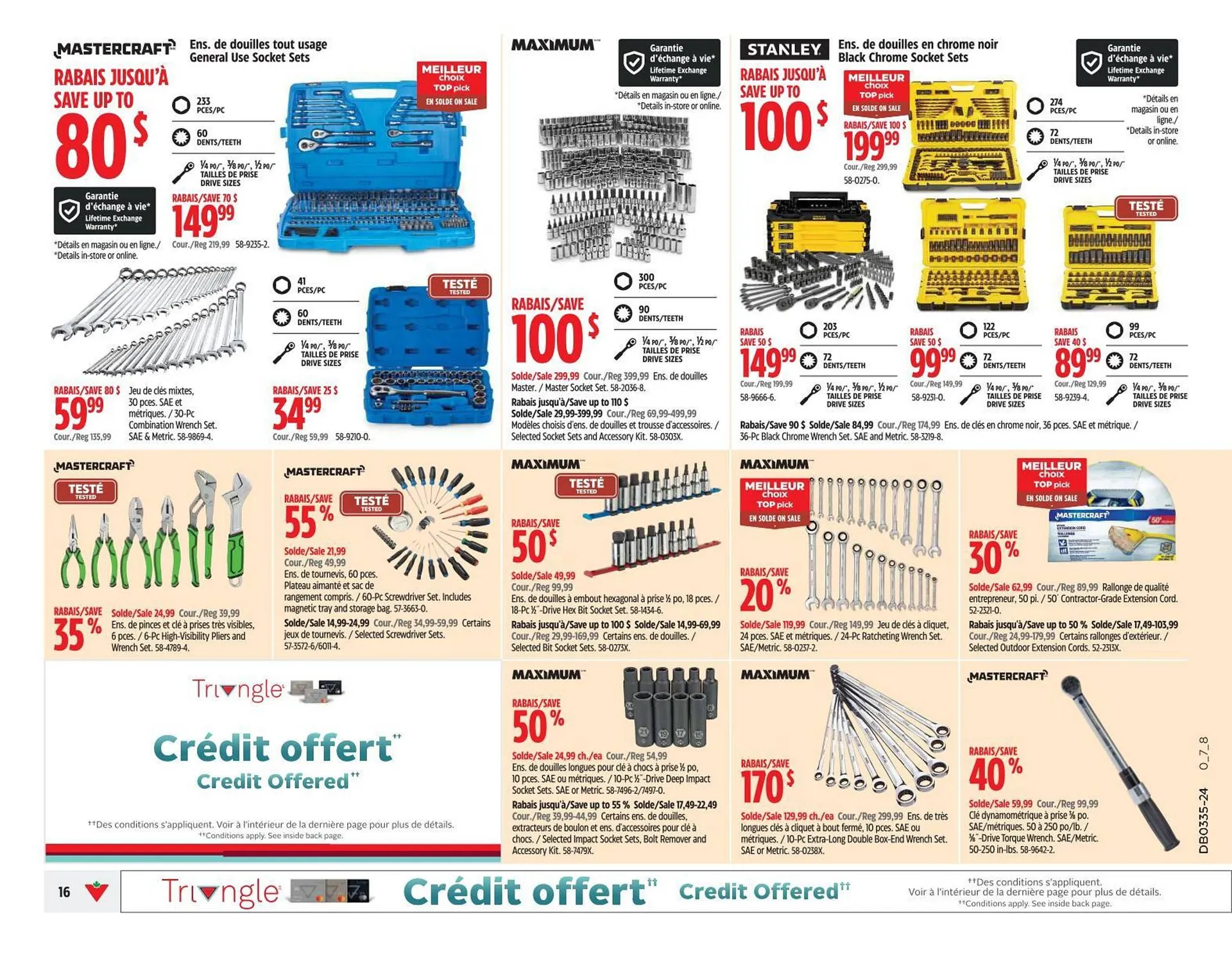 Canadian Tire flyer from August 22 to August 28 2024 - flyer page 16