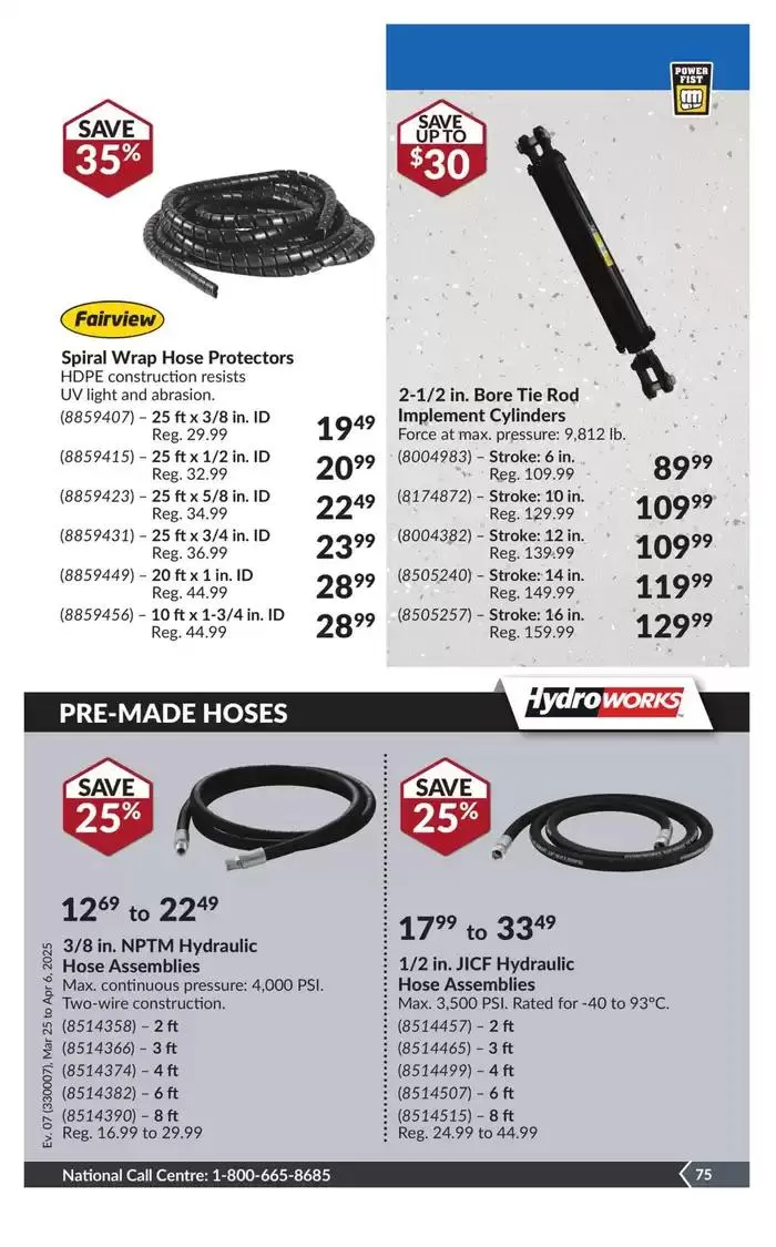 National Sale from March 25 to April 6 2025 - flyer page 80