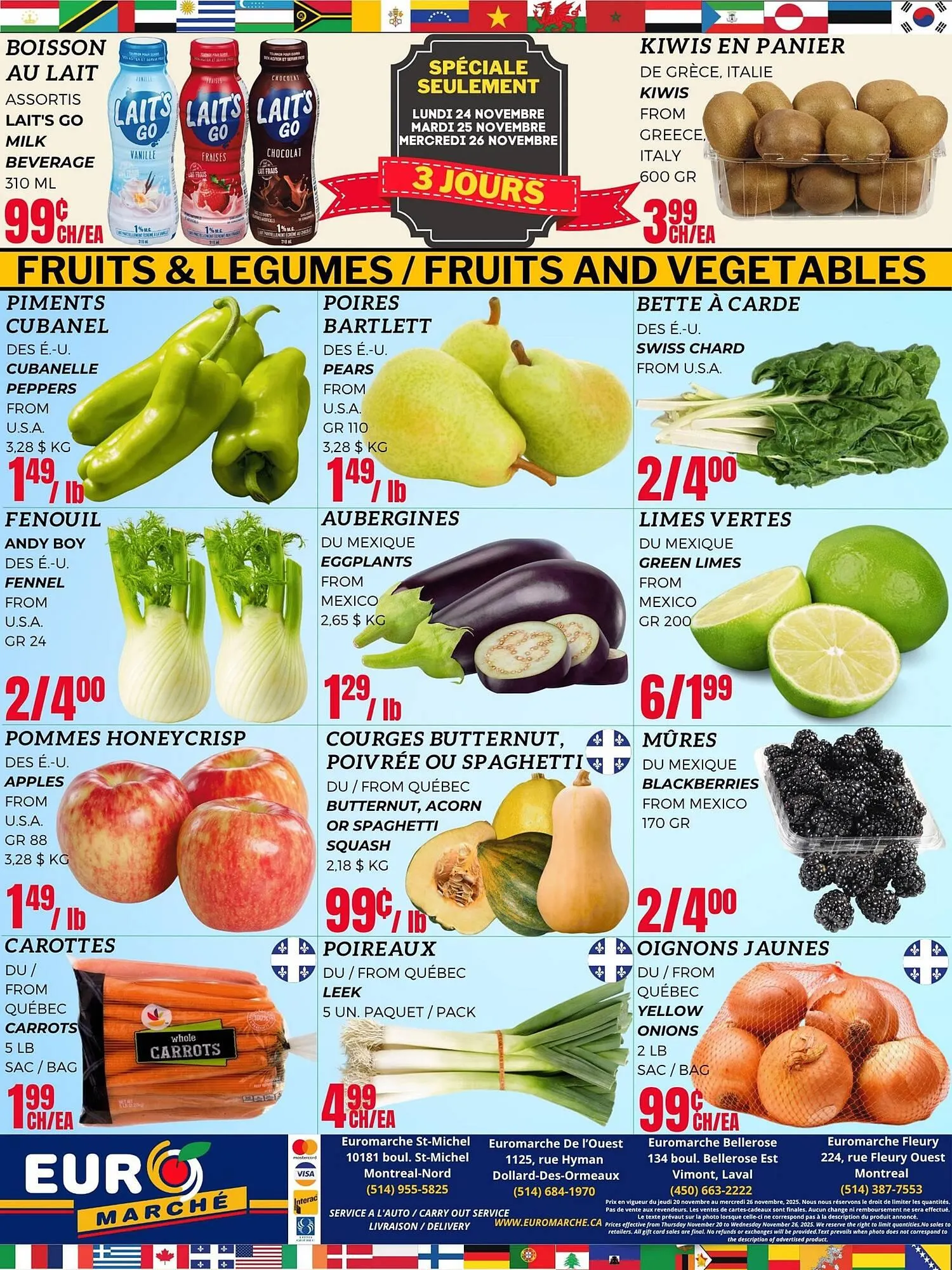 Euromarché flyer from November 20 to November 26 2025 - flyer page 5