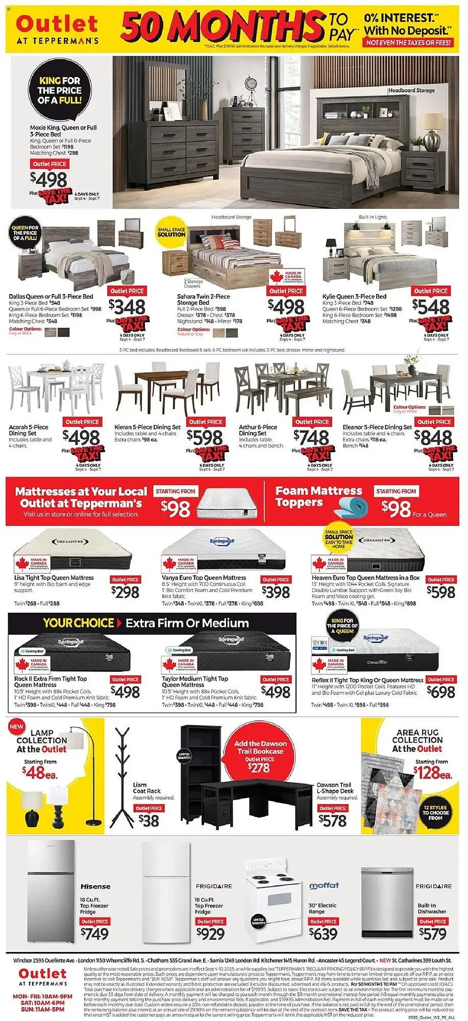 Tepperman's flyer from September 4 to September 11 2025 - flyer page 2