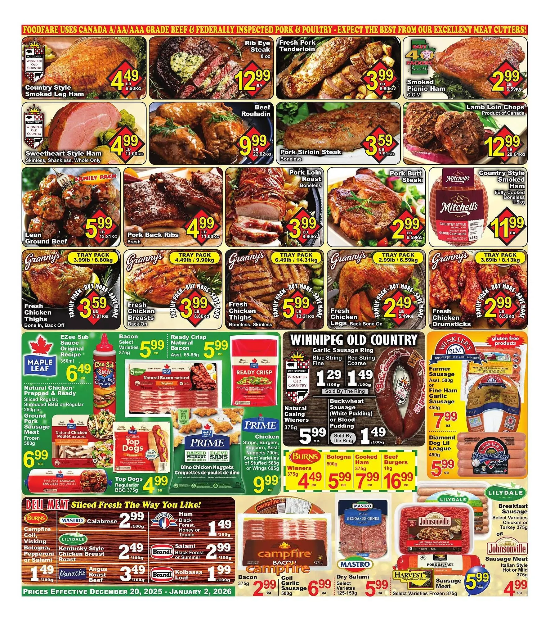 Food Fare flyer from December 20 to January 2 2026 - flyer page 4