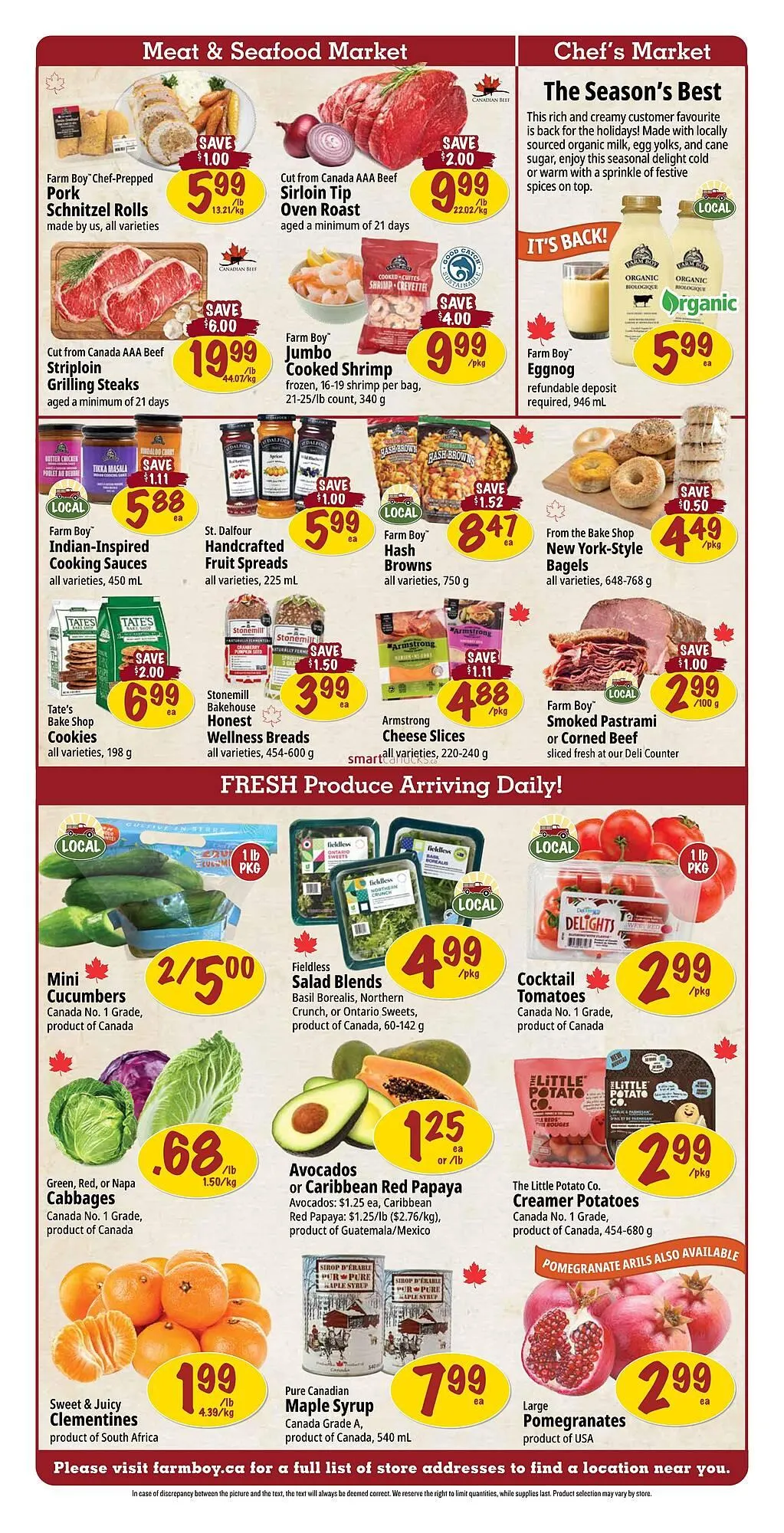 Farm Boy flyer from November 6 to November 12 2025 - flyer page 2