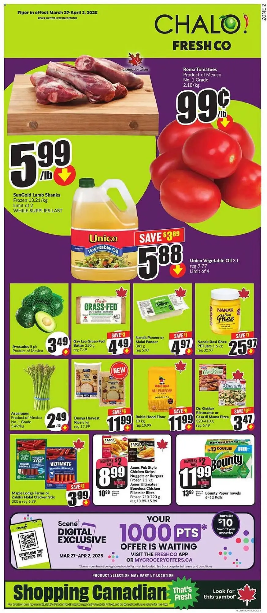 FreshCo flyer from March 27 to April 2 2025 - flyer page 3