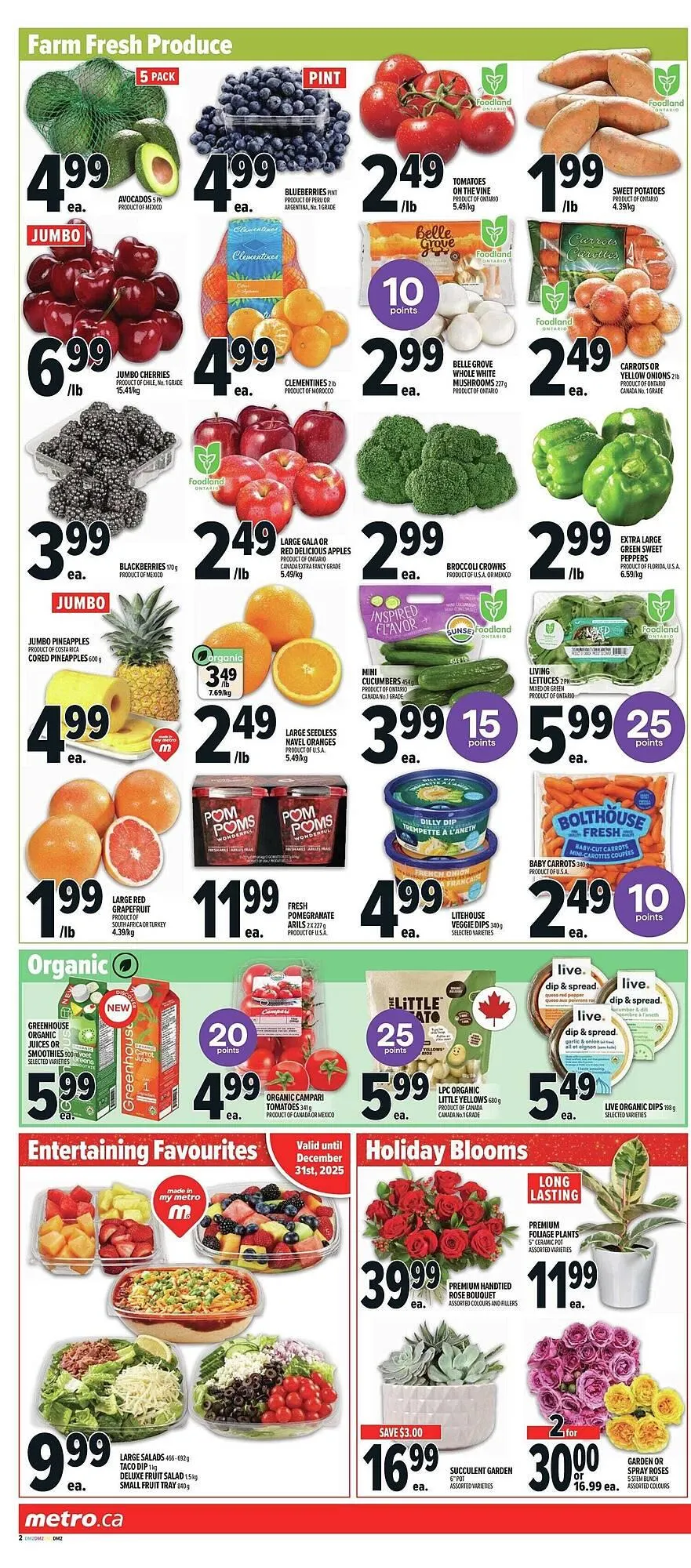 Metro flyer from December 26 to January 2 2026 - flyer page 5