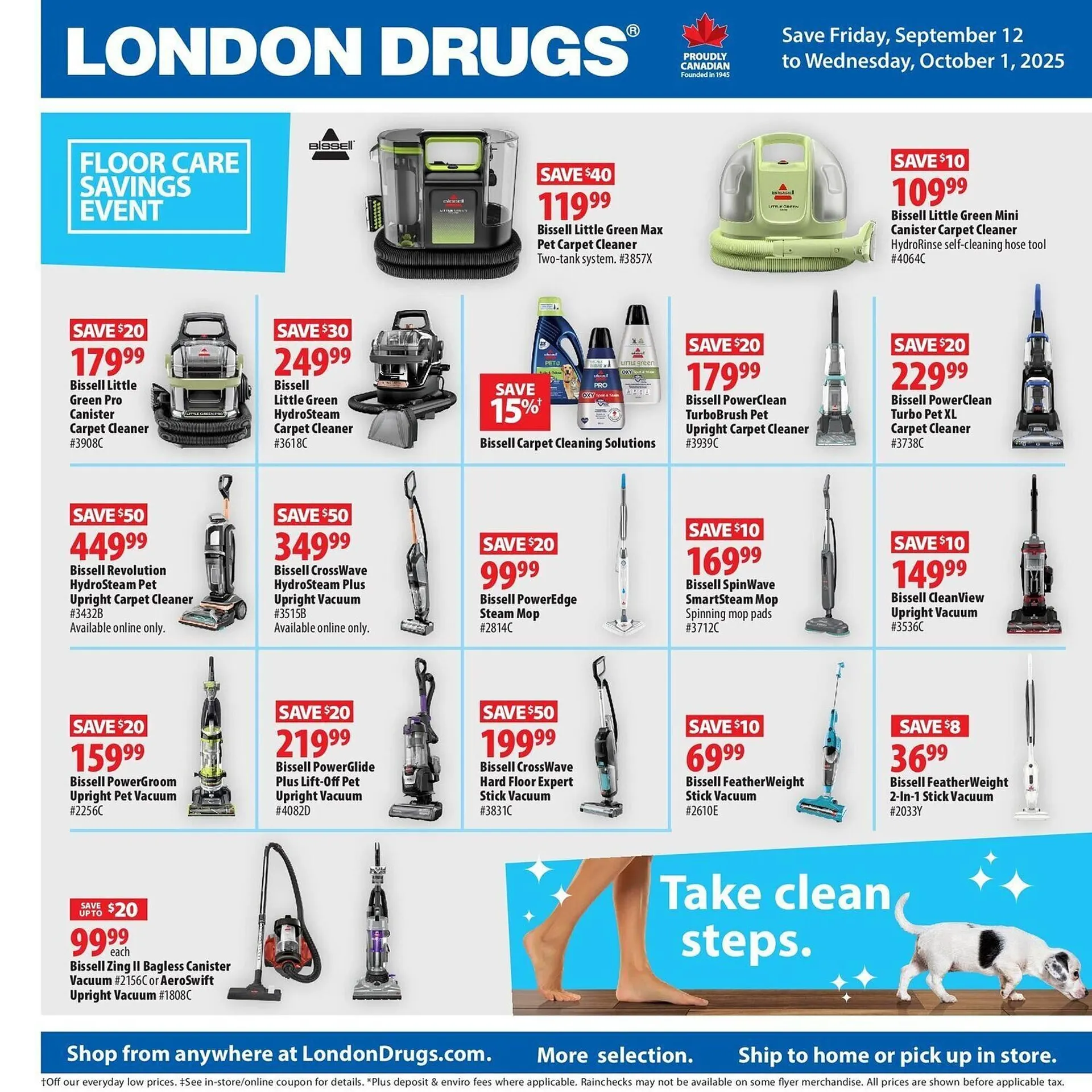 London Drugs flyer from September 12 to September 19 2025 - flyer page 1