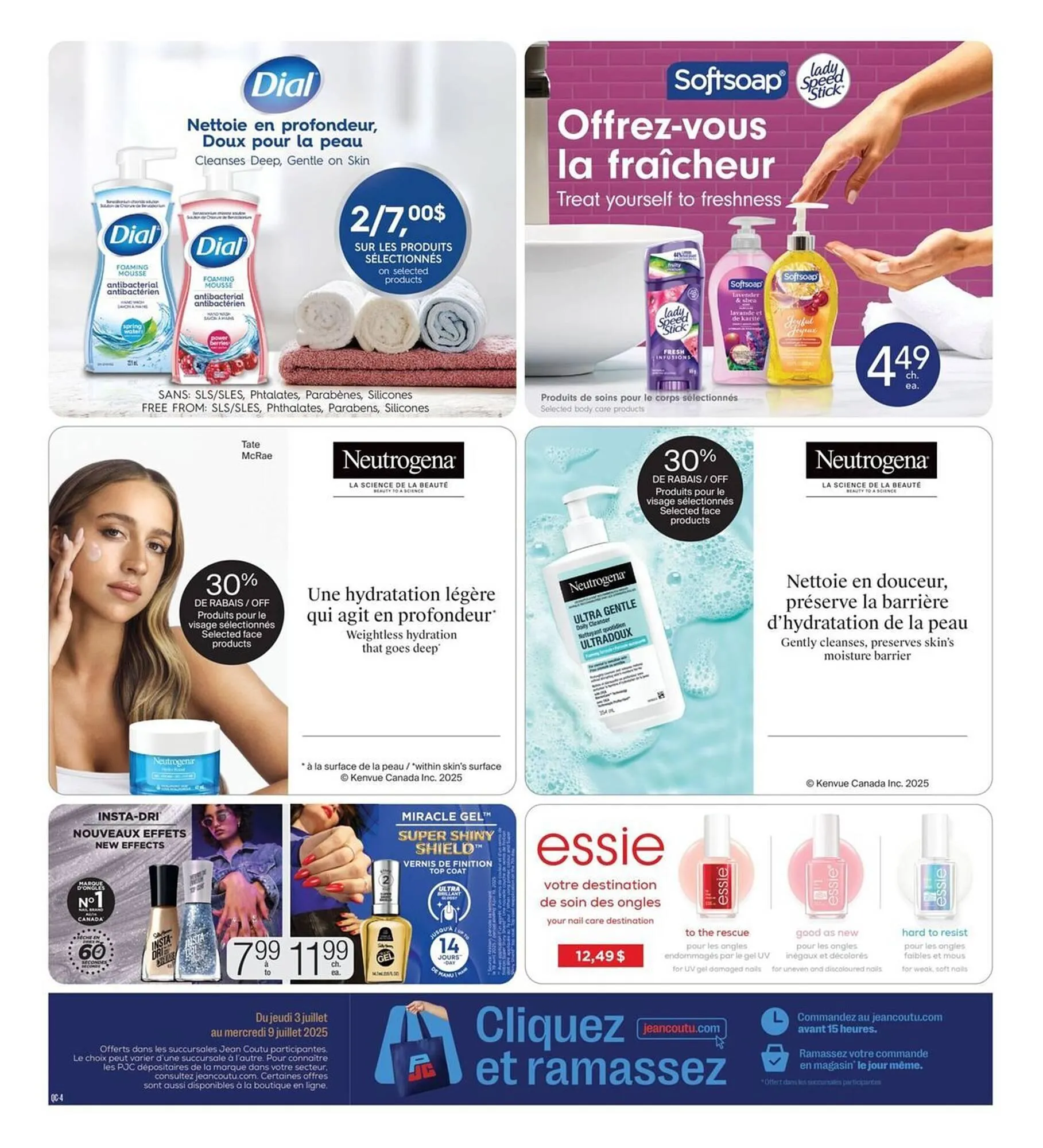 Jean Coutu flyer from July 3 to July 9 2025 - flyer page 4