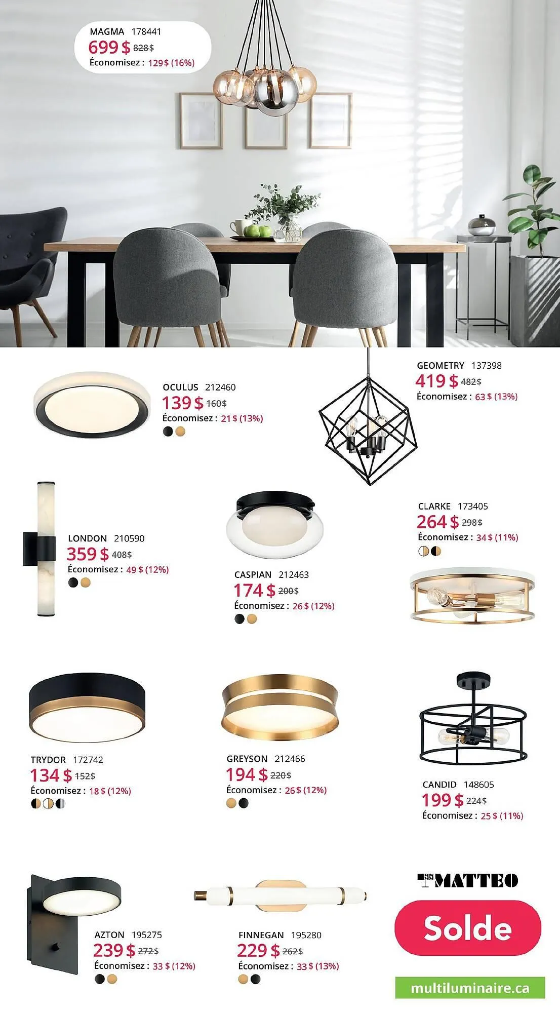 Multi Luminaire flyer from August 12 to January 6 2026 - flyer page 5