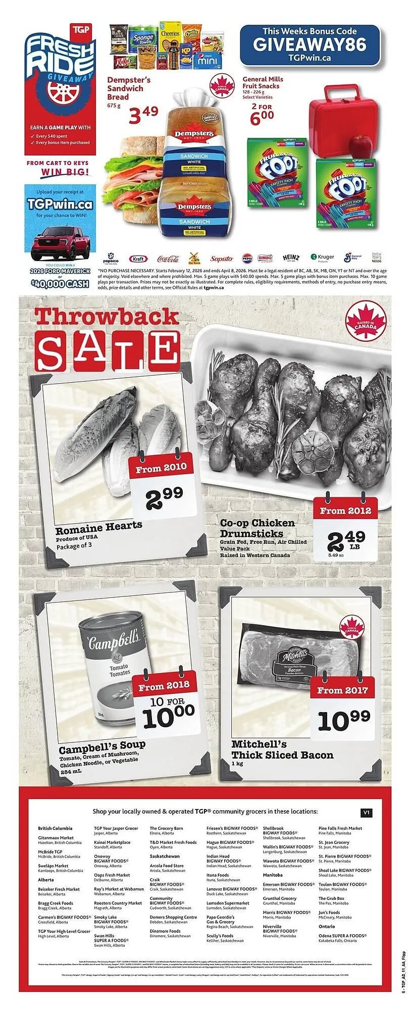 TGP The Grocery People flyer from March 12 to March 18 2026 - flyer page 10