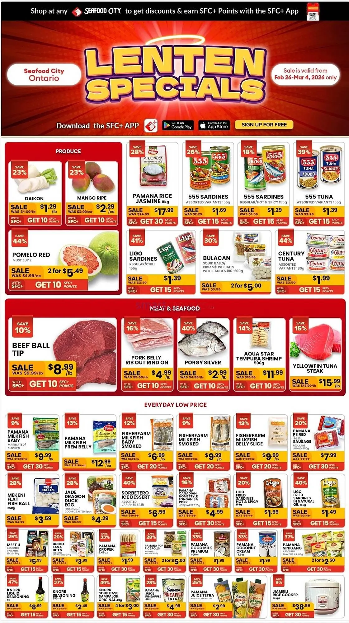 Seafood City Supermarket weekly ad - 1