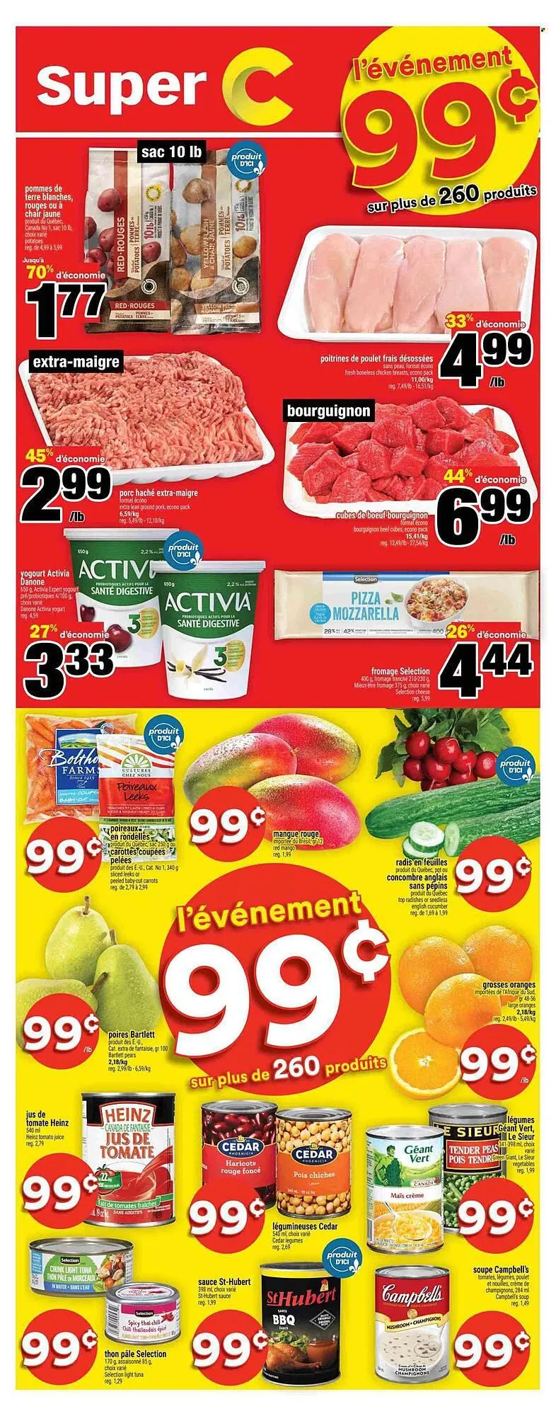 Super C flyer from October 23 to October 29 2025 - flyer page 1