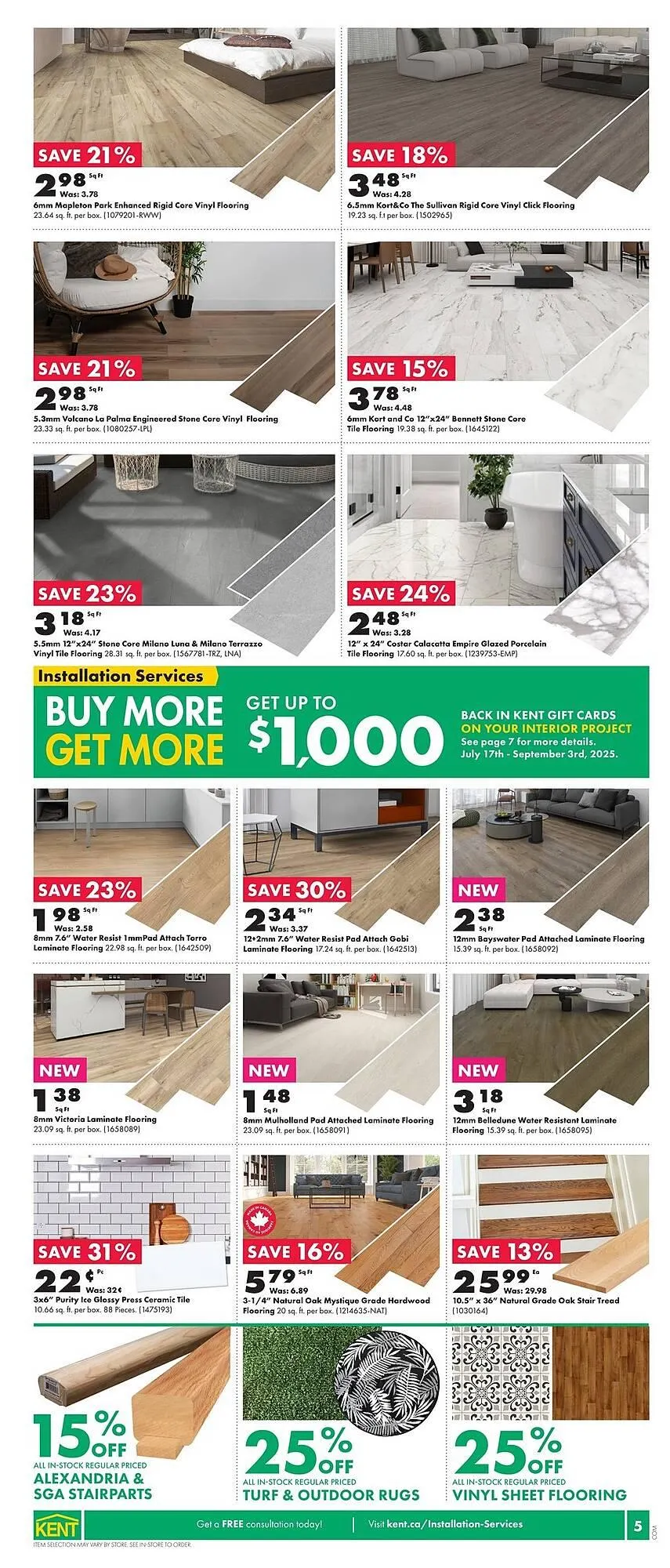 Kent flyer from August 7 to August 13 2025 - flyer page 7