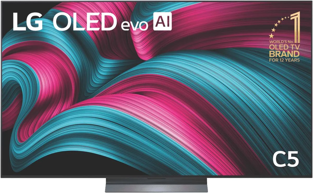 LG 65" OLED EVO C5 AI UHD 4K Smart TV 2025