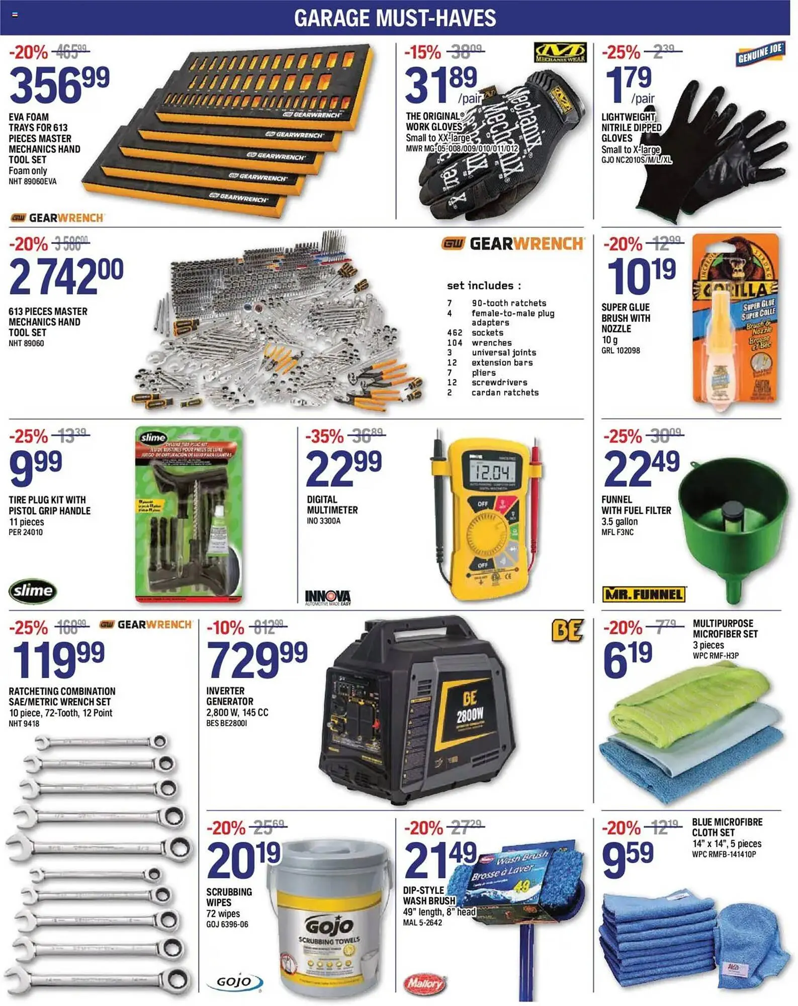 NAPA Auto Parts flyer from August 1 to August 31 2025 - flyer page 2