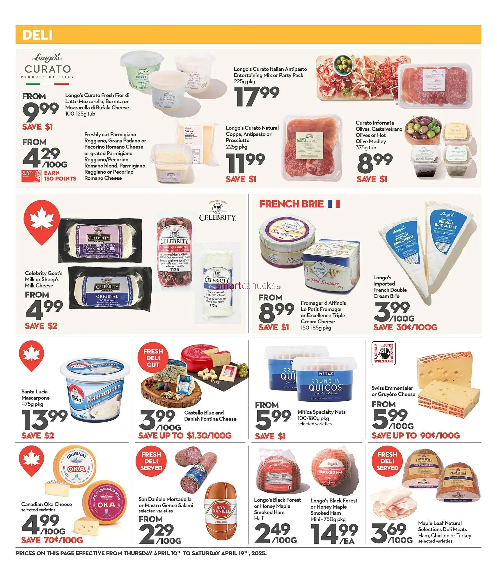 Longo's flyer from April 10 to April 16 2025 - flyer page 11