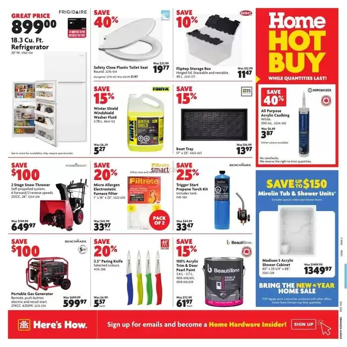 Our best bargains from January 2 to January 15 2025 - flyer page 12