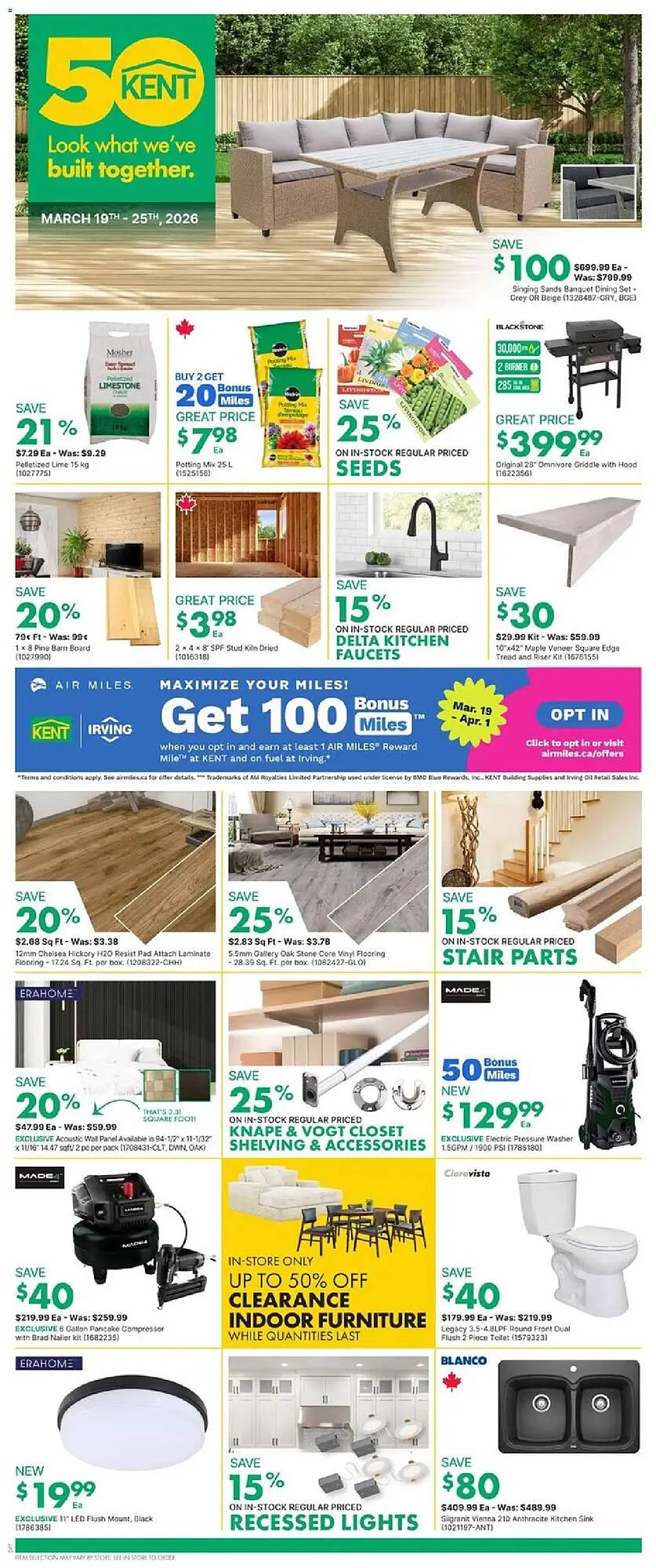 Kent flyer from March 19 to March 26 2026 - flyer page 1