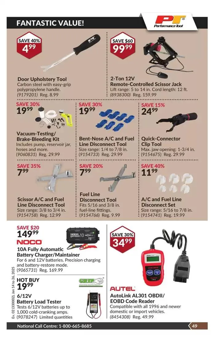 National Sale from January 14 to January 26 2025 - flyer page 54