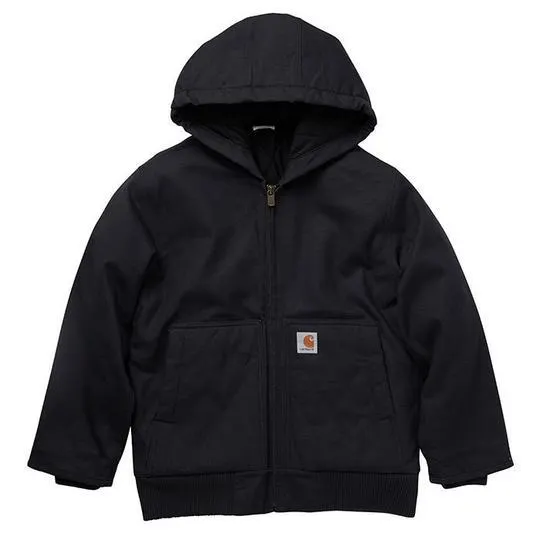 Kids' [4-7] Flannel Quilt Lined Active Jacket