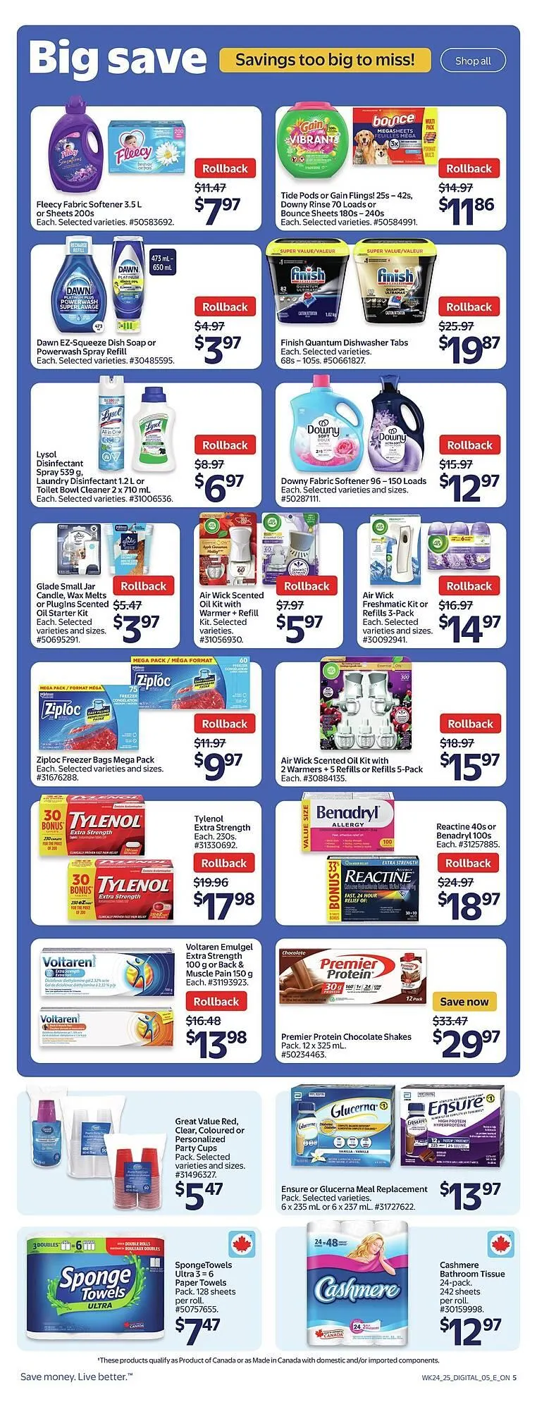 Walmart flyer from July 11 to July 18 2025 - flyer page 6