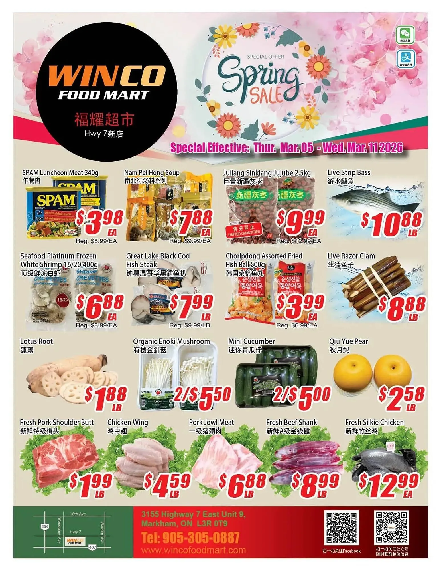 WinCo Food Mart flyer - 1