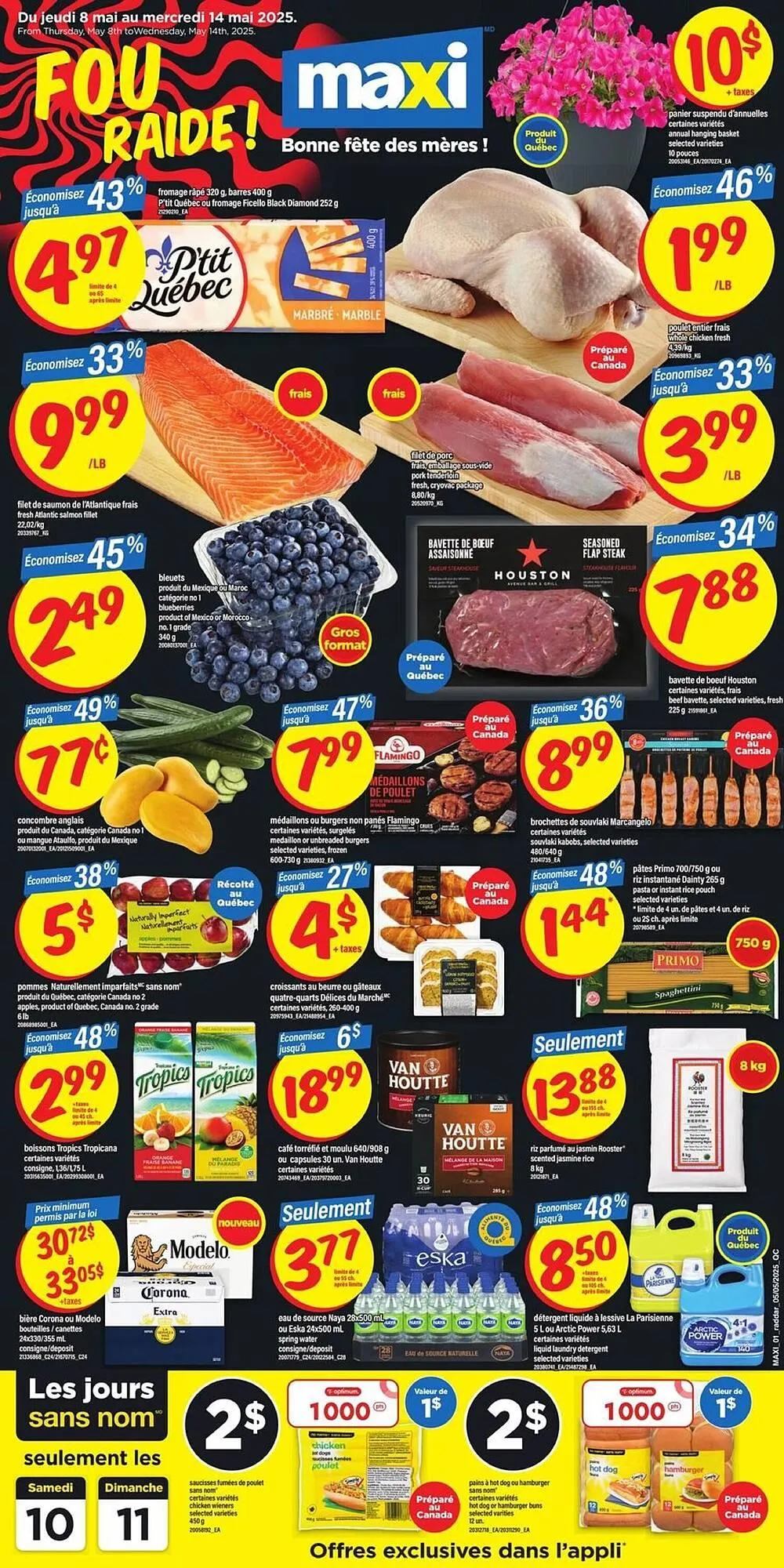 Maxi flyer from May 8 to May 22 2025 - flyer page 1