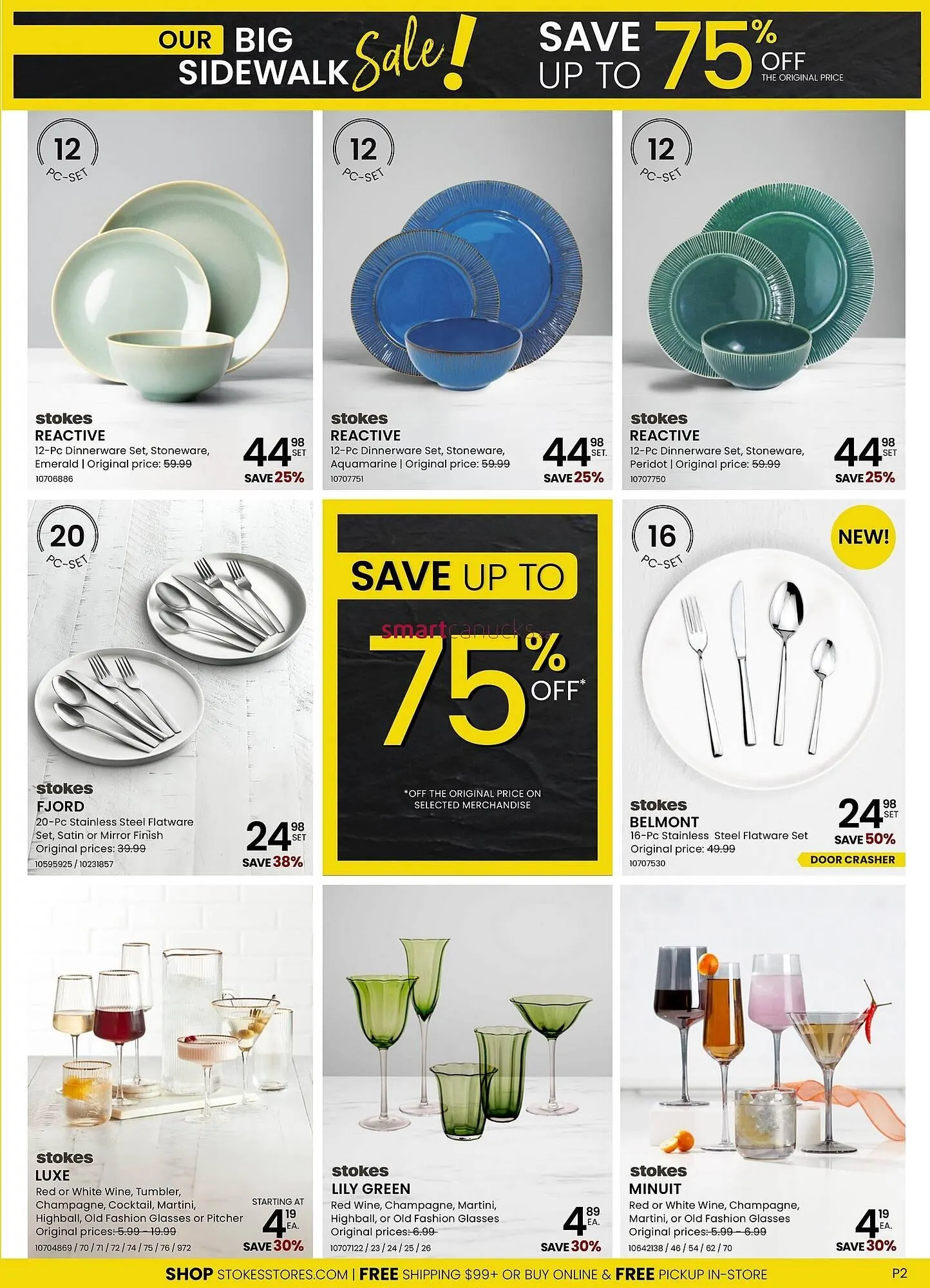 Stokes flyer from January 5 to January 25 2026 - flyer page 2