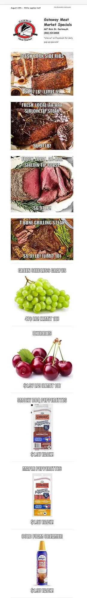 Grocery Gateway flyer - 1