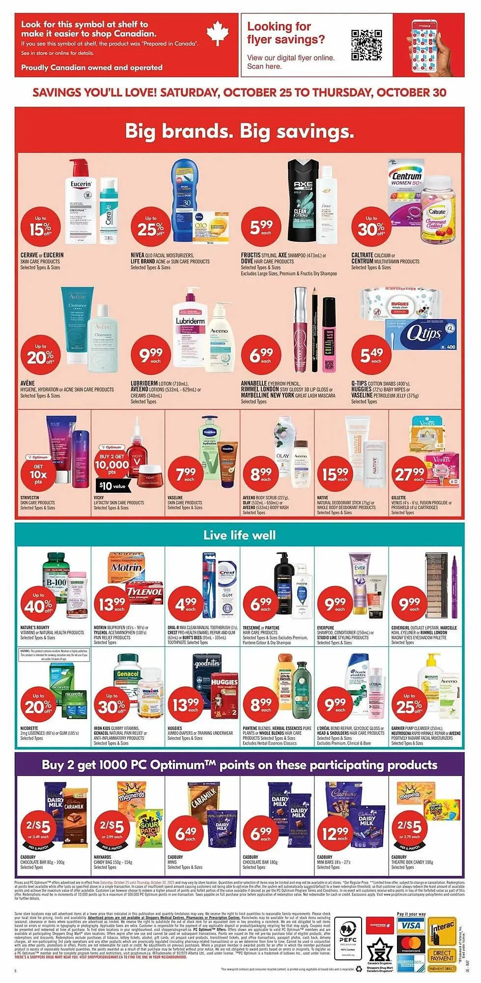 Shoppers Drug Mart flyer from October 25 to October 31 2025 - flyer page 20